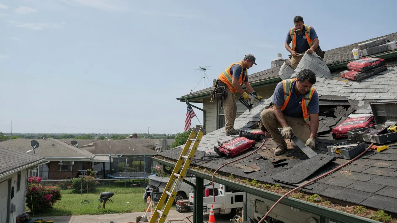 Roof Repair in Deport, TX near me